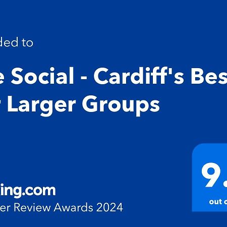 The Social - Cardiff'S Best For Larger Groups Exteriör bild